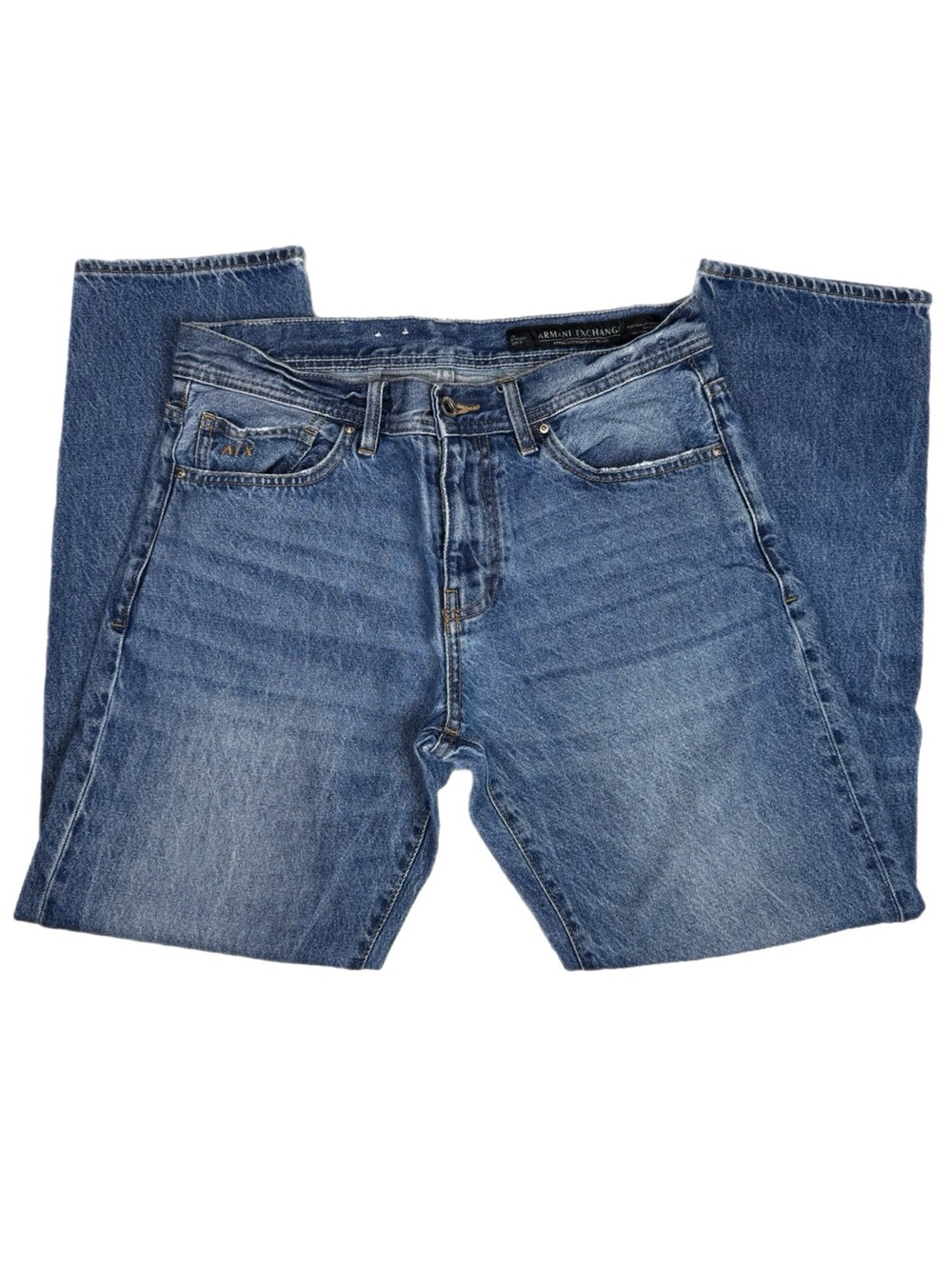 Armani Exchange straight cut jeans, standard wash size 32 - Picture 2 of 7